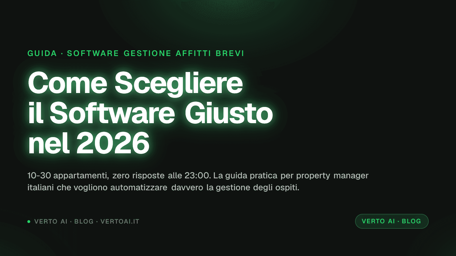 Schermata software gestione affitti brevi su WhatsApp con risposte automatiche AI in più lingue